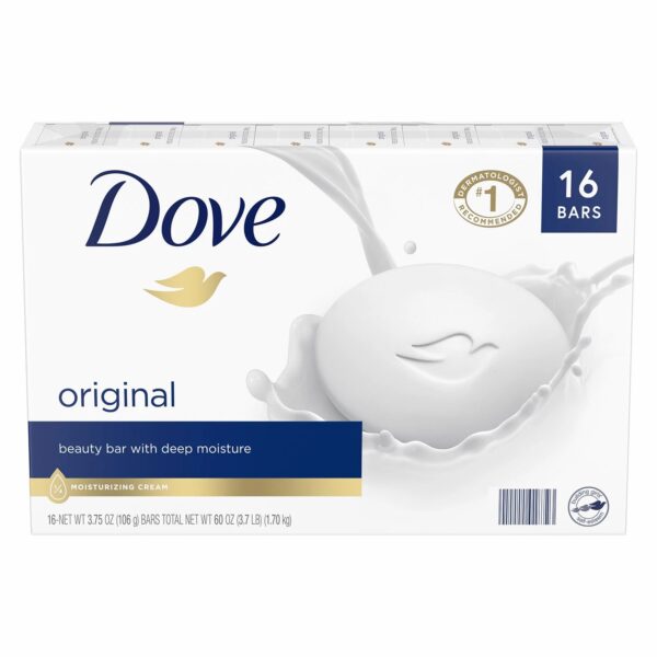 Xà bông cục dưỡng trắng da Dove Beauty Cream Bar