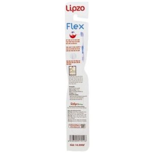 Bàn Chải Đánh Răng Lipzo Flex Chải Sạch Răng, Êm Chân Nướu