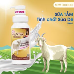 Sữa Tắm Dê Tinh Chất Goat Milk Avatar 900ml