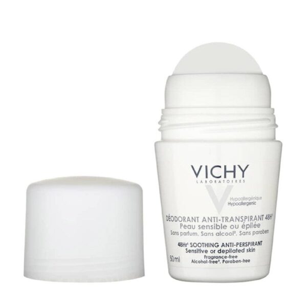 Lăn Khử Mùi Vichy Anti – Transpirant 48h Sensitive Skin 50ml