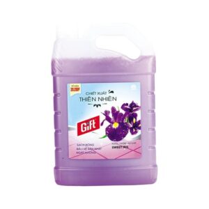 Nước Lau sàn Gift Sweet Iris dạng can 3.8kg.