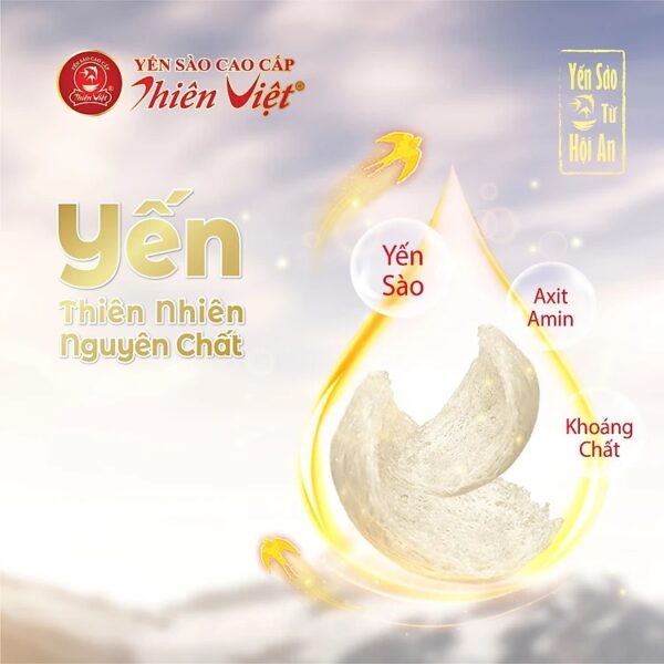 Nước Yến Sào Thiên Nhiên Thiên Việt 9% - 70ml