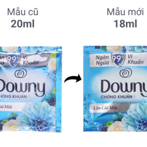 Nước xả vải Downy làn gió mát gói 20ml