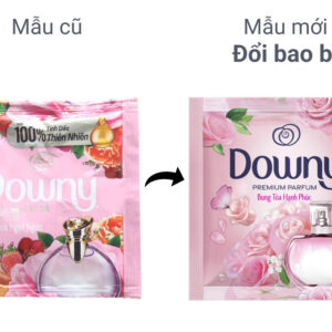 Nước xả vải Downy tinh dầu thiên nhiên đóa hoa ngọt ngào 20ml