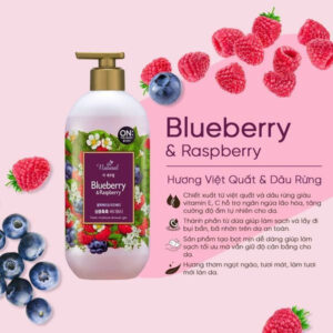 Sữa Tắm On The Body Natural Blueberry & Raspberry 500G