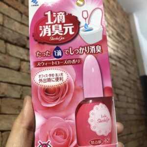 Nước nhỏ thơm bồn cầu Kobayashi Shoshugen màu hồng - 20ml