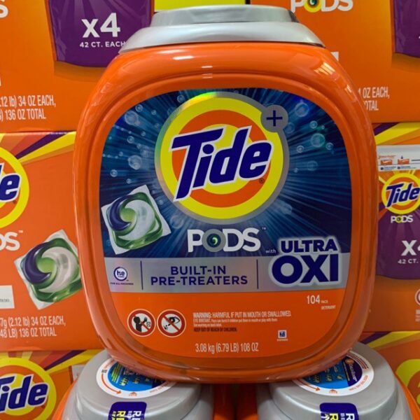 Viên giặt xả Tide Pods Ultra Oxi