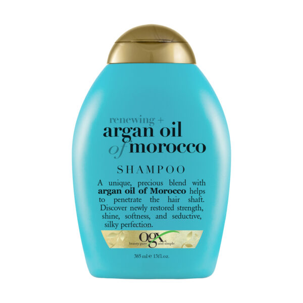 Dầu Gội OGX Argan Oil Xanh Giúp Phục Hồi Tóc Hư Tổn 385ml