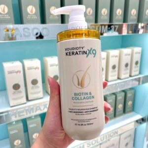 Dầu Gội Voudioty KERATIN X9 Biotin & Collagen 500ml