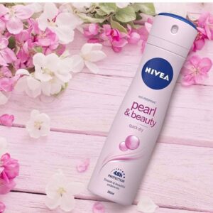 Xịt Khử Mùi Nivea Ngọc Trai Dưỡng Da Sáng Mịn 150ml