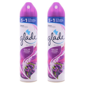 Bộ 2 chai xịt phòng Glade Hương hoa oải hương 280ml