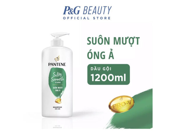 Dầu Gội Pantene Mềm Mượt Óng Ả 1.2L