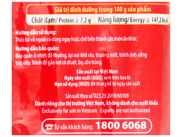 Xúc xích dinh dưỡng thịt heo Ponnie gói 175g