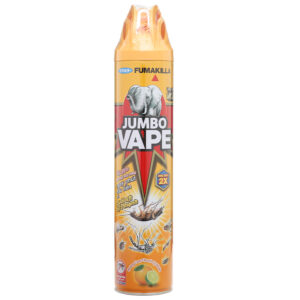 Bình Xịt Côn Trùng Jumbo Vape Hương Cam Chanh Tự Nhiên Chai 600ml