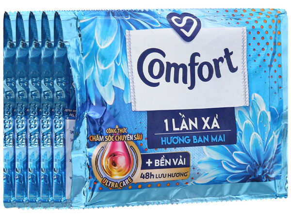 Nước xả vải Comfort đậm đặc một lần xả hương ban mai 20ml