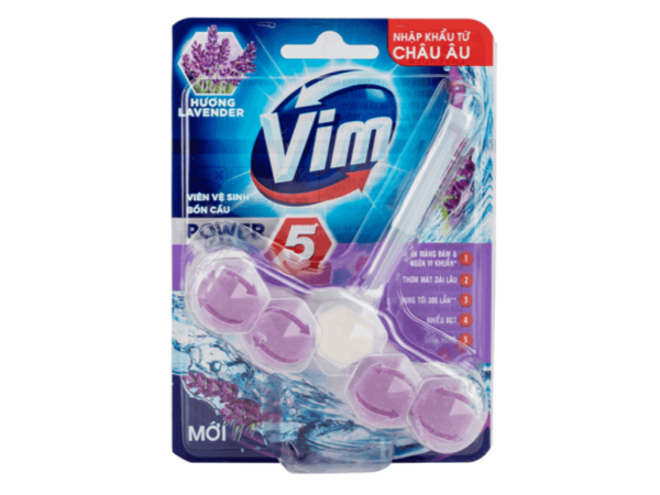 Viên Treo Bồn Cầu Diệt Khuẩn Vim Hương Lavender 55g