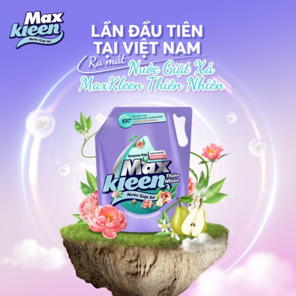 Túi Nước Giặt Xả MaxKleen Thiên Nhiên