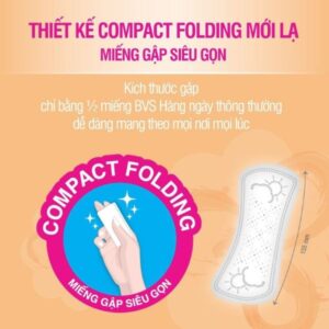 Băng Vệ Sinh Diana Hàng Ngày Sensi Compact Gói 20 Miếng