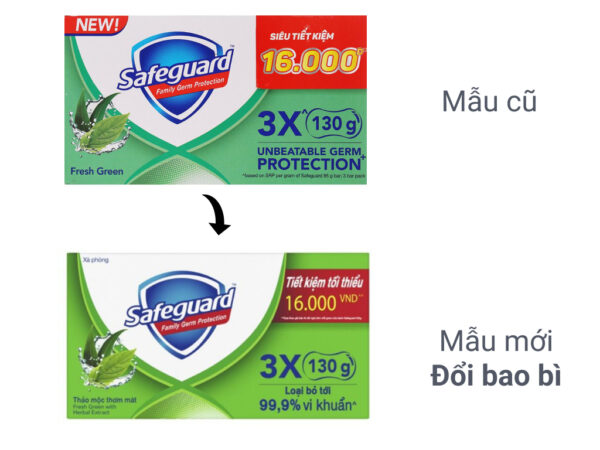 Xà bông diệt khuẩn Safeguard