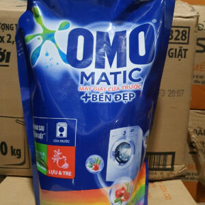 Nước Giặt OMO Matic Bền Đẹp Cho Máy Giặt Cửa Trước 2kg