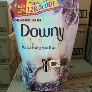 Nước xả vải Downy tinh dầu thiên nhiên hương hoa oải hương túi 2.2 lít