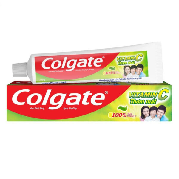 Kem Đánh Răng Colgate Vitamin C Thơm Mát 170g