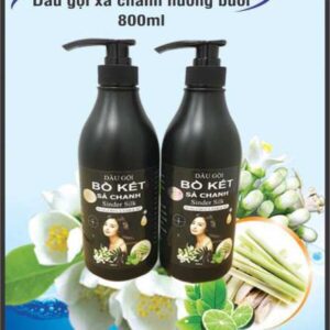 Dầu Gội Bồ Kết Sả Chanh Sinder Silk 800ML - Gội xả 2 trong 1