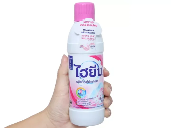 Nước tẩy quần áo trắng Hygiene Hồng 600ml