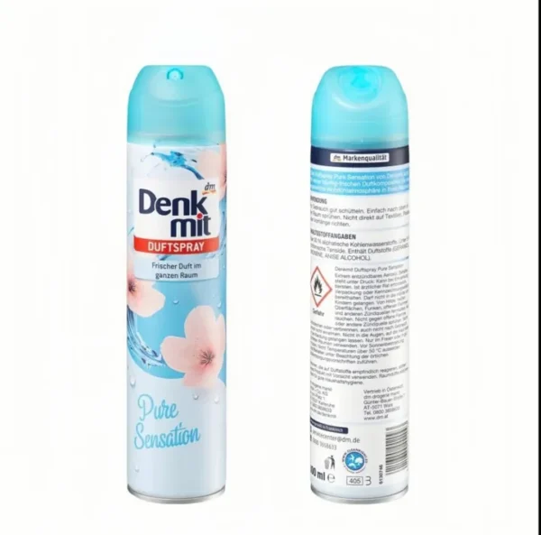 Chai xịt thơm phòng hương hoa Denkmit Duftspray Pure Sensation 300ml