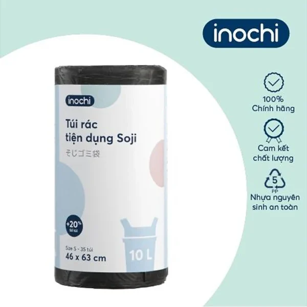 Túi rác tiện dụng Soji 10L