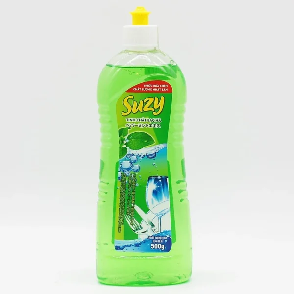 Nước rửa chén Suzy bạc hà 500g