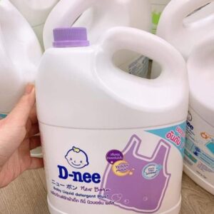 Dung dịch giặt xả D-Nee tím 3000ml