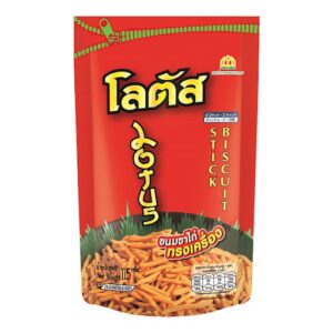 Snack Bánh Que Đỏ Stick Biscuit Dorkbua Vị Tôm 115g