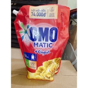 Nước giặt OMO Matic Comfort tinh dầu thơm Cửa trên 3.6kg