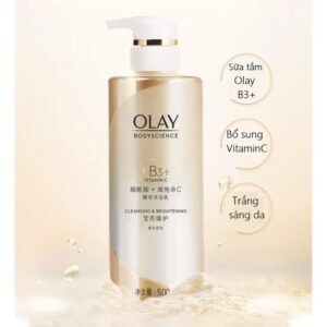 Sữa Tắm Trắng Da Olay B3 Vitamin C 500ml (Bản Trung)