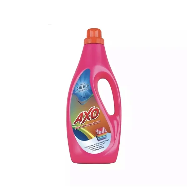 Nước Tẩy Quần Áo Màu AXO Hương Hoa Đào Chai 1.8L