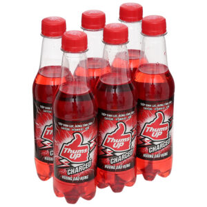 Nước tăng lực Thums Up Charged dâu rừng chai 330ml