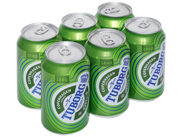 Bia Tuborg Lon 330ml