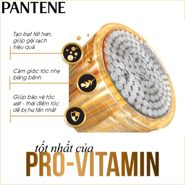 Dầu gội Pantene suôn mượt óng ả 650ml+ Dầu xả Pantene 3 phút suôn mượt óng ả 150ml