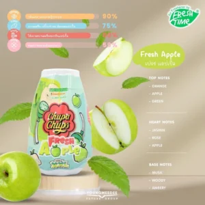 Sáp thơm phòng Gel Air Freshener Chupa Chups hương táo