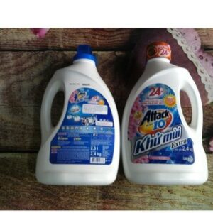 Nước Giặt Attack Khử Mùi Extra Hương Anh Đào 2.4L