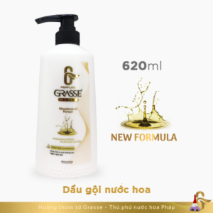 Dầu Gội Nước Hoa Grasse 620ml tặng kèm Xả 215ml