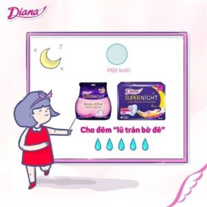 Băng Vệ Sinh Diana Sensi Băng Quần 360 Chống Tràn Size M-L