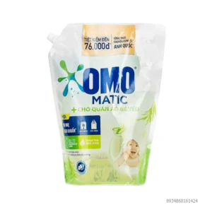 Nước giặt OMO Matic cho Quần áo Bé yêu túi 3.6kg