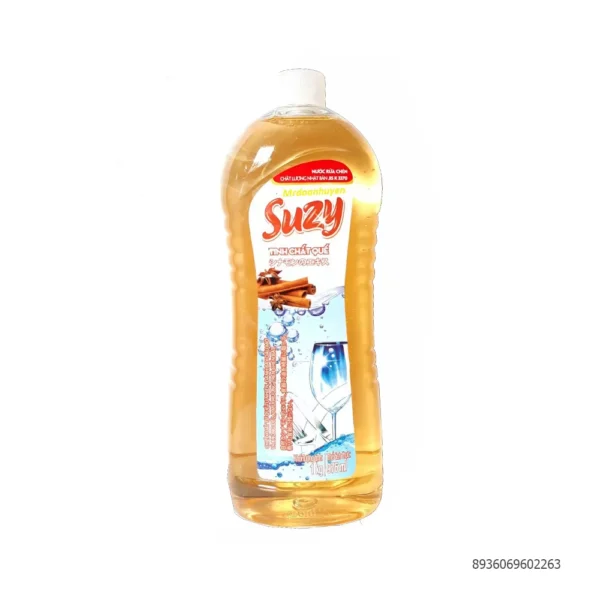 Nước rửa chén Suzy tinh chất quế 1kg