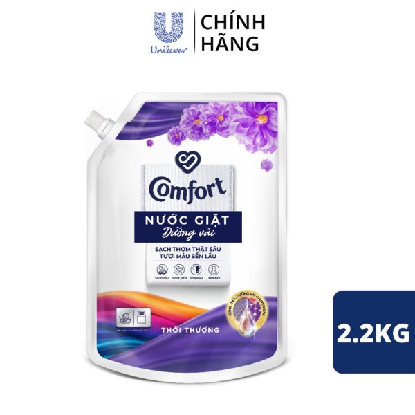 Nước giặt Comfort dưỡng vải đa năng hương thời thượng túi 2.2kg