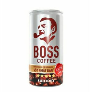 Cà Phê Sữa Boss Lon 180ml