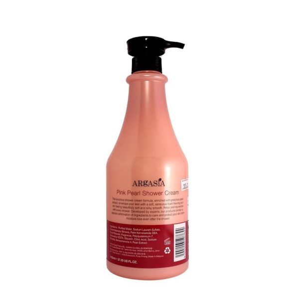 Sữa tắm tinh chất ngọc trai hồng Argasia Pink Pearl Shower Cream 1200ml