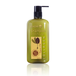 Dầu gội cho tóc khô và hư tổn Hachi Nourishing Argan Oil