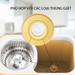 Bộ Lau Nhà Xoay 360 Độ Sunhouse KS-CL350PO